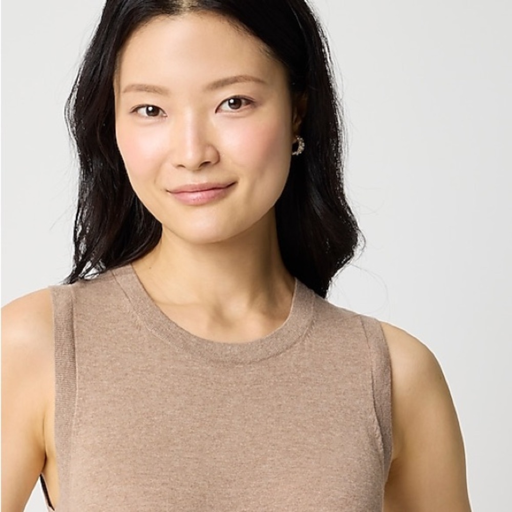 J. Crew Women's Tan Muscle Tee